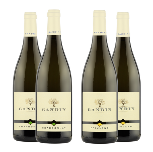 2 BT FRIULANO DOC FRIULI ISONZO 2022 + 2 BT CHARDONNAY DOC FRULI ISONZO 2020